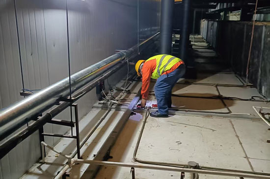 億杰消防以穩定工程團隊筑牢消防施工質量生命線